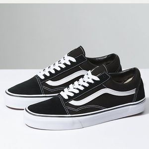 black vans size 3 junior